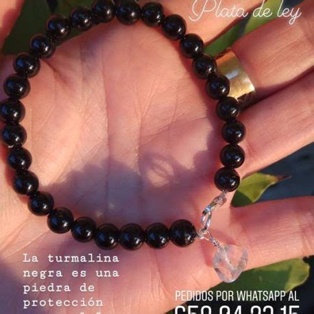 Pulsera Turmalina Negra Y Cuarzo Blanco Gemoterapia F Cil Tienda De