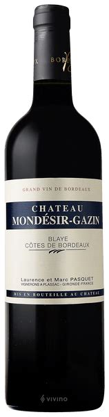 Ch Teau Mond Sir Gazin Blaye C Tes De Bordeaux Vivino France