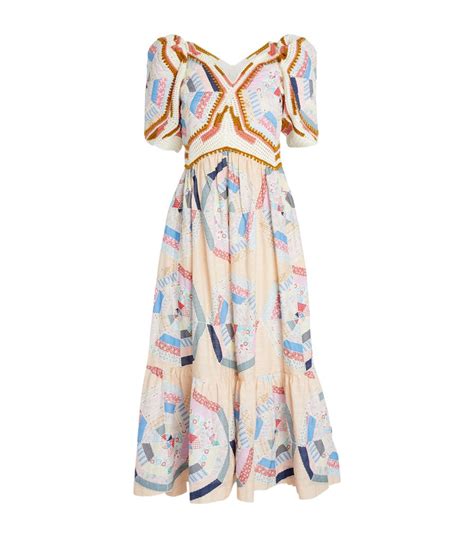 Sea Quin Midi Dress Harrods Th