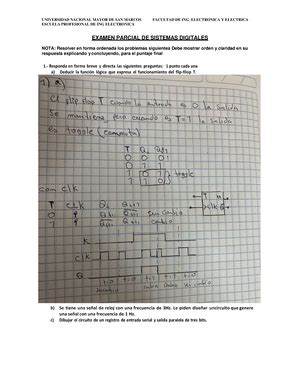 Examen Parcial Sistemas Digitales Compress Universidad Pedagogica