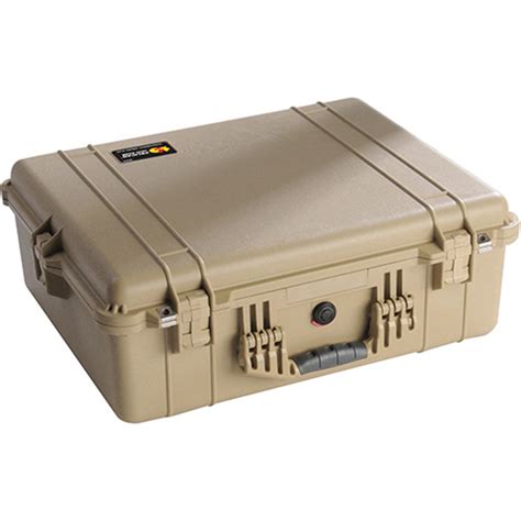 Pelican 1600 Case With Foam Desert Tan Lowest Prices