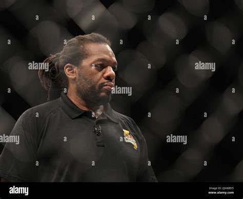 San Diego Ca August 13 Mma Referee Herb Dean During The Ufc Fight