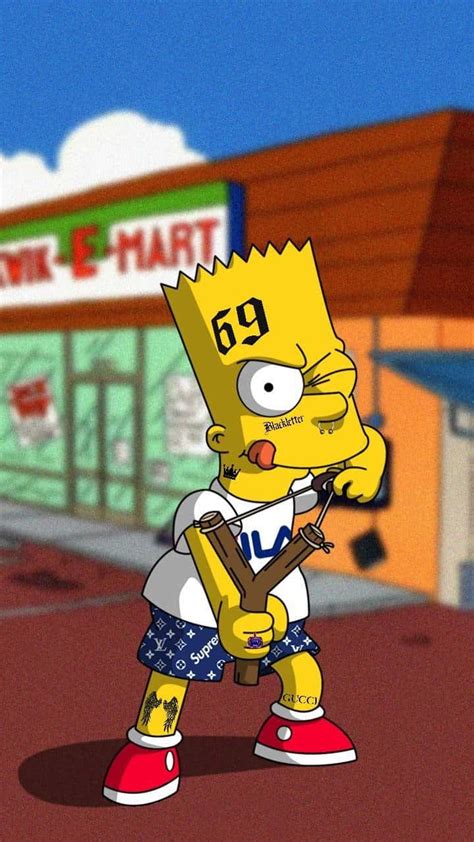 Bart Simpson Trippy Wallpapers Wallpapers