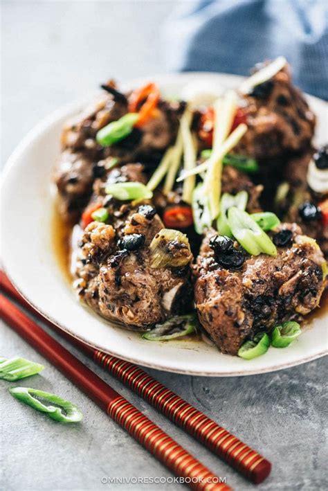 Steamed Ribs In Black Bean Sauce 豉汁蒸排骨 Omnivores Cookbook