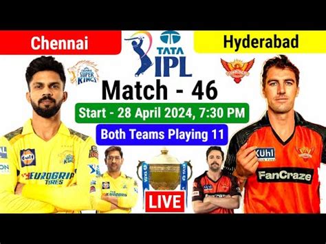 MA Chidambaram Stadium Pitch Report CSK Vs SRH IPL 2024 Match 46th