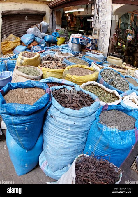 The Spice Market Marrakesh Morocco Stock Photo Alamy