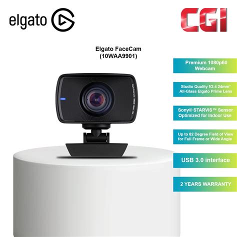 Elgato Facecam Full HD Streaming Web Camera 10WAA9901 Shopee Malaysia