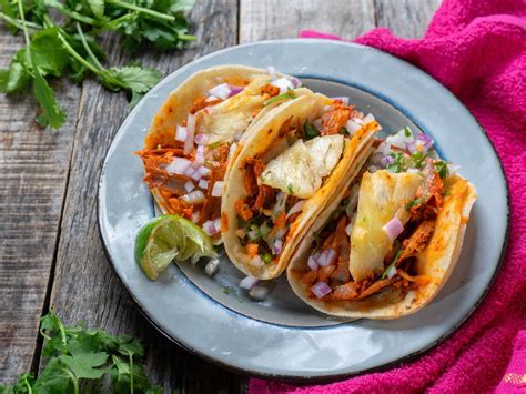 Tacos Al Pastor Receta Casera Sencilla Y Deliciosa