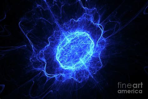 Blue Energy Photograph by Sakkmesterke/science Photo Library - Fine Art ...