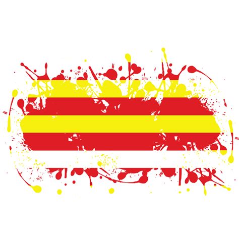 Download Catalan Flag Ink Splash Svg Freepngimg