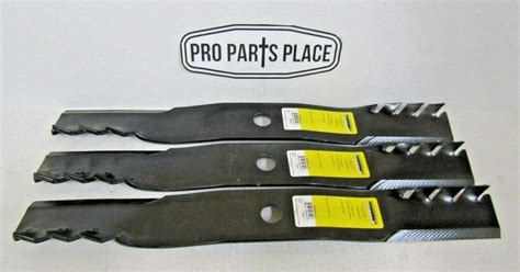 Predator 3 Usa Xht Blades Compatible With John Deere M163983 Z710a Z720a Z810a