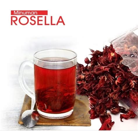 Jual Teh Bunga Rosella Kg Teh Rosela Grm Hibicus Tea Rosella Tea