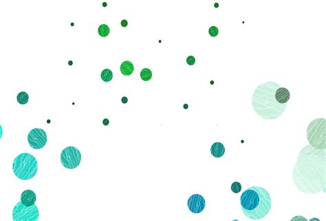 Light Blue Green Vector Backdrop With Dots Vector Art At