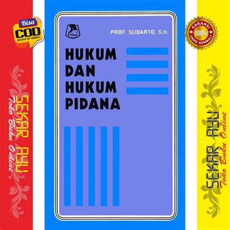 Jual Buku Hukum Dan Hukum Pidana Prof Sudarto Sh Shopee Indonesia