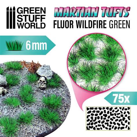 Touffes D Herbe Martienne FLUOR WILDFIRE GREEN GSW