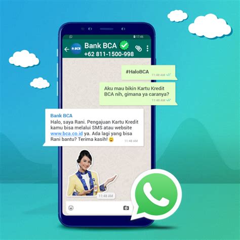 Bca Coba Yuk Halo Bca Sekarang Bisa Diakses Via Whatsapp Chat