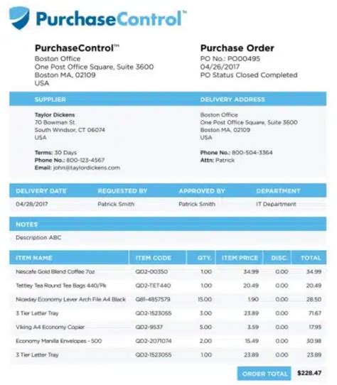 Apa Itu Purchase Order Fungsi Tips Membuat Dan Contohnya