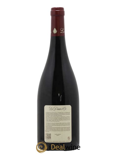 Buy Clos De La Roche Grand Cru La Pousse D Or Domaine De 2018 Lot 3876