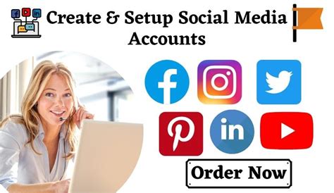 Create Social Media Accounts All Pages Setup And Optimize Legiit