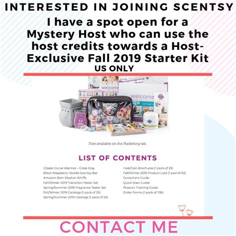 Host Exclusive Scentsy Starter Kit Join Scentsy Mystery Host