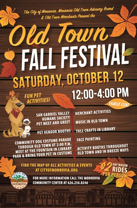 Old Town Fall Festival Old Town Monrovia