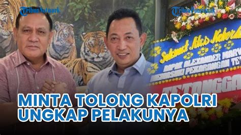 Respons Firli Bahuri Sikapi Teror Karangan Bunga Hingga Minta Tolong