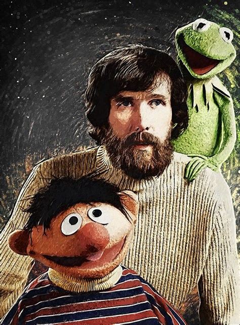 Jim Henson Together With Ernie and Kermit the Frog Muppets Sesame Street Jim Henson Art Jim ...