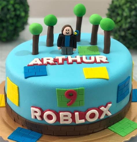 Bolo Roblox 60 Modelos Divertidos Para A Sua Festa