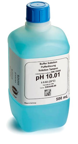 Hach Ph Buffer Solution Ph Ml Alat Lab Water Analysis