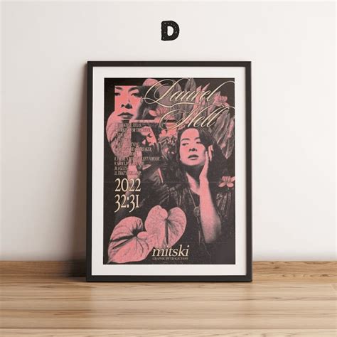 Mitski Poster Prints Mitski Posters Mitski Merch My Love Is Mine All