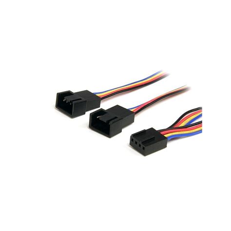 StarTech Cable Divisor 0 3m PWM 4 Pines Alimentación Ventilador