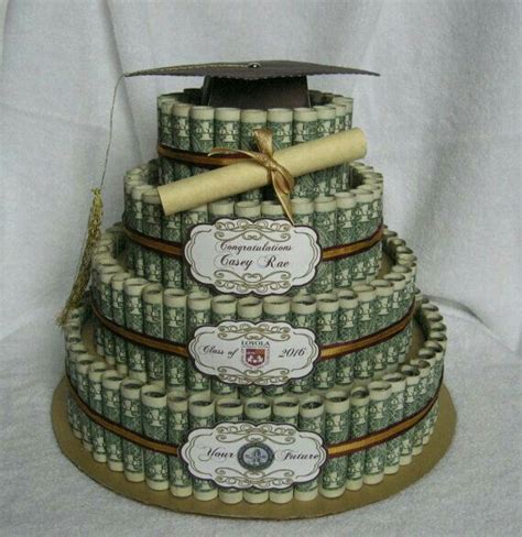 pin  graduation money cake graduation money gifts graduation cakes