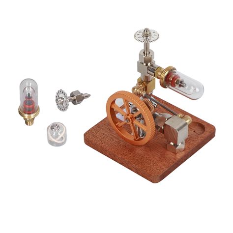 2024 Adjustable Speed Stirling Engine Model Hot Air External Combustion