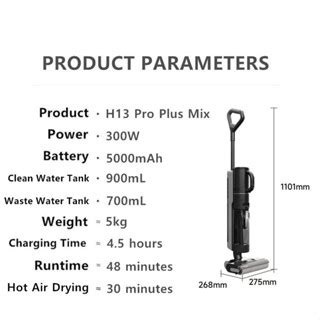 ORIGINAL Dream H13 Pro Plus Mix 5 In 1 Combo Wet Dry Vacuum Cleaner