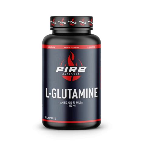 L GLUTAMINE CAPS FIRE NUTRITION