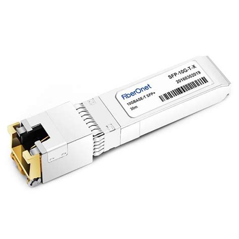 Cisco Sfp G T X Gbase T Sfp Module For Cat A Cables Up To