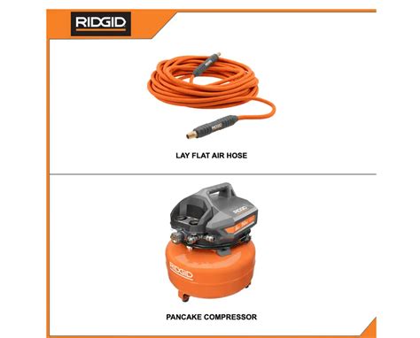 RIDGID OF60150HB R5025LF 6 Gal Portable Electric Pancake Air