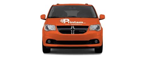 Dodge Caravan Wrap And Graphics Coverage Options Printam