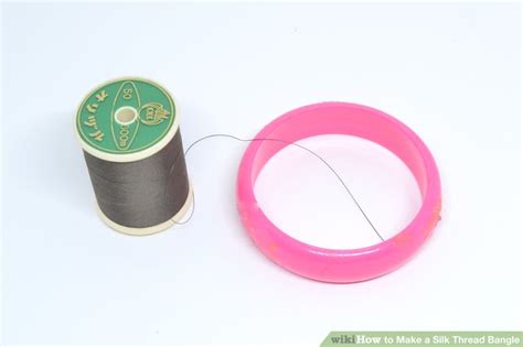 How to Make a Silk Thread Bangle: 14 Steps (with Pictures)