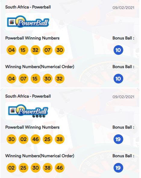 Powerball Results