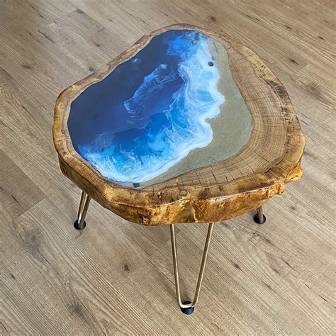 Epoxy Resin Ocean Table Deep Sea Epoxy Wood