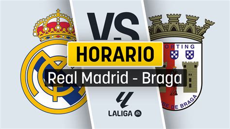 Real Madrid contra Braga dónde ver en directo online el partido de la