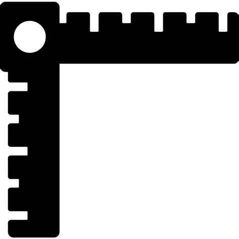 Angle Ruler Vector SVG Icon SVG Repo