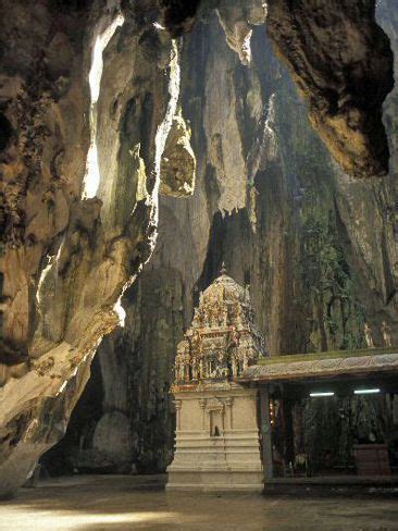 The Batu Caves In Malaysia Are One Of The Most Famous Grottos In The