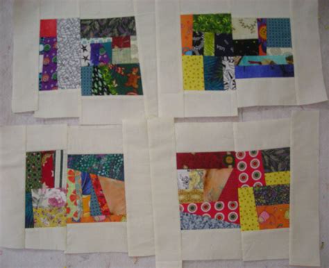 Eat Sleep Quilt Tutorial Fractured Crumb Blocks