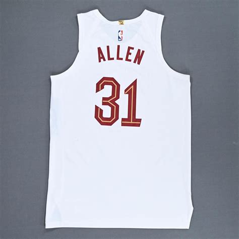 Jarrett Allen Cleveland Cavaliers Game Worn Association Edition