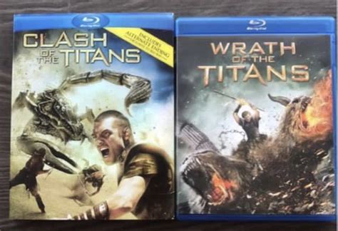 Blu Ray Clash Of The Titans Wrath Of The Titans Movies Hobbies