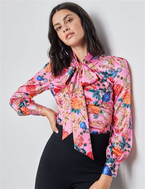 Ladies Pink Shirtsblouses At Cheryl Lopez Blog