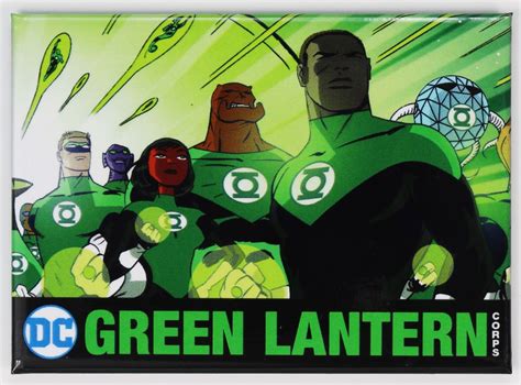 The Green Lantern Corps FRIDGE MAGNET Justice League DC Comics E27 ...