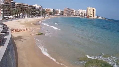 Webcam Del Cura Beach Torrevieja Spain Online Live Cam